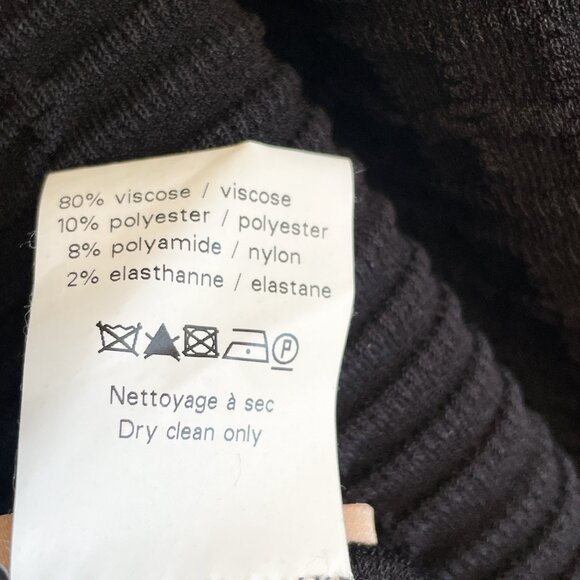 Alaia Ribbed Knit Dress with Cutout Back Size FR 36 US 4 NEW NWT - Picture 8 of 11